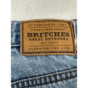 Britches Great Outdoors Jeans Women Size 8 Blue Vintage High Rise Denim Good
